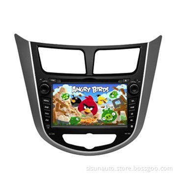 7" Android 4.3 car player, OBD II 3G/Wi-Fi/Bluetooth with external microphone for Hyundai Vern